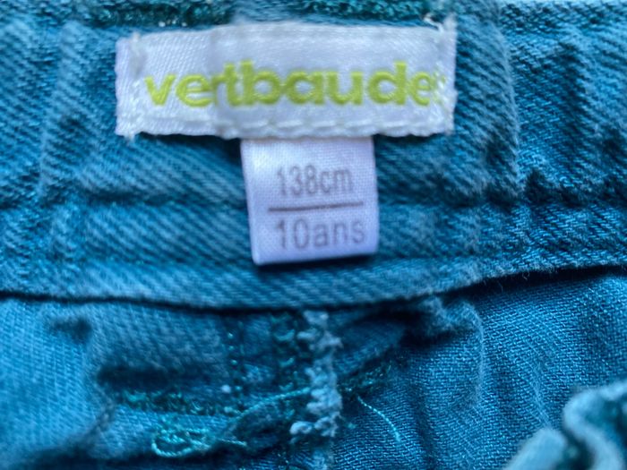 Short bermuda vert eider 10 ans vert baudet - photo numéro 3