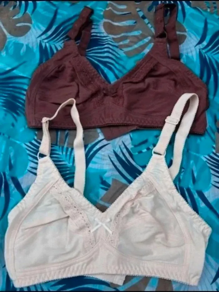 Lot de 2 Soutien-gorge sans armatures 85A - photo numéro 2