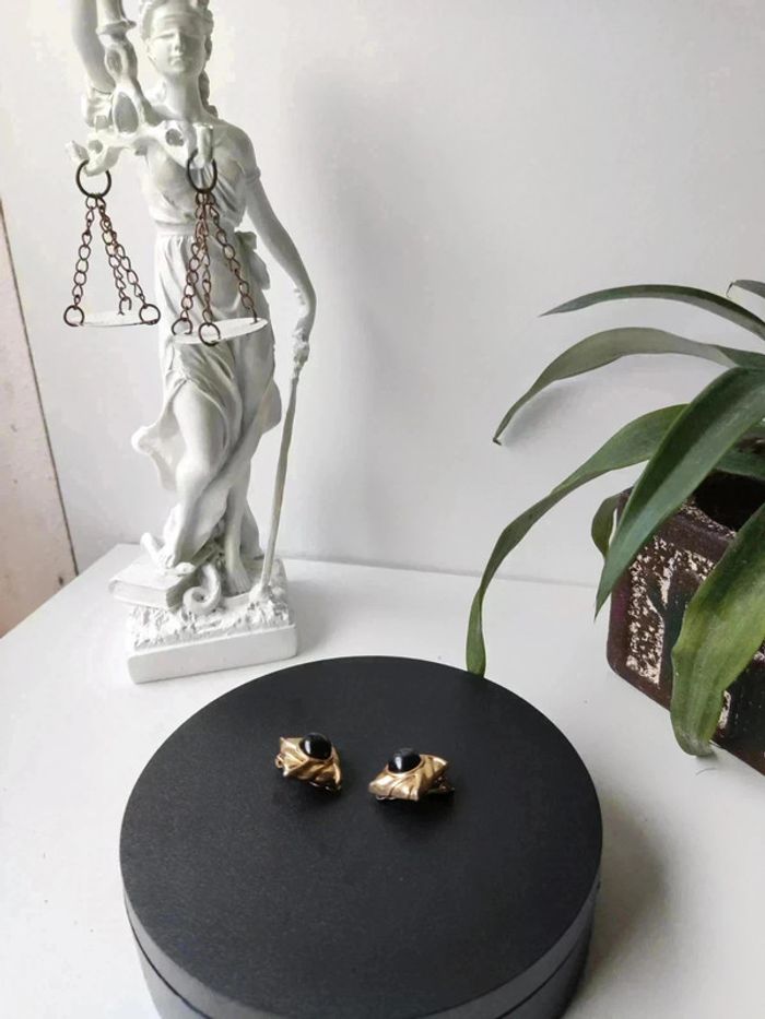 Boucles d'oreilles vintage - photo numéro 2