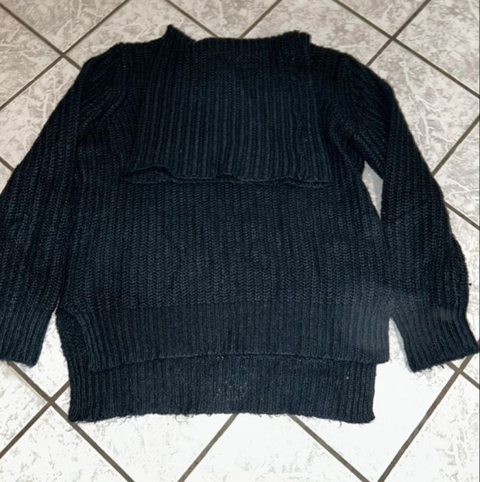 Pull col roulé en laine bleu marine – Kiabi – Taille S - Bon état