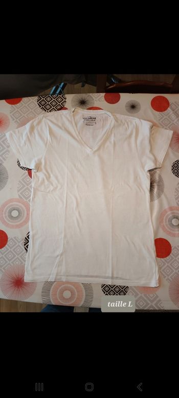 T-shirt manches courtes 👨 taille L