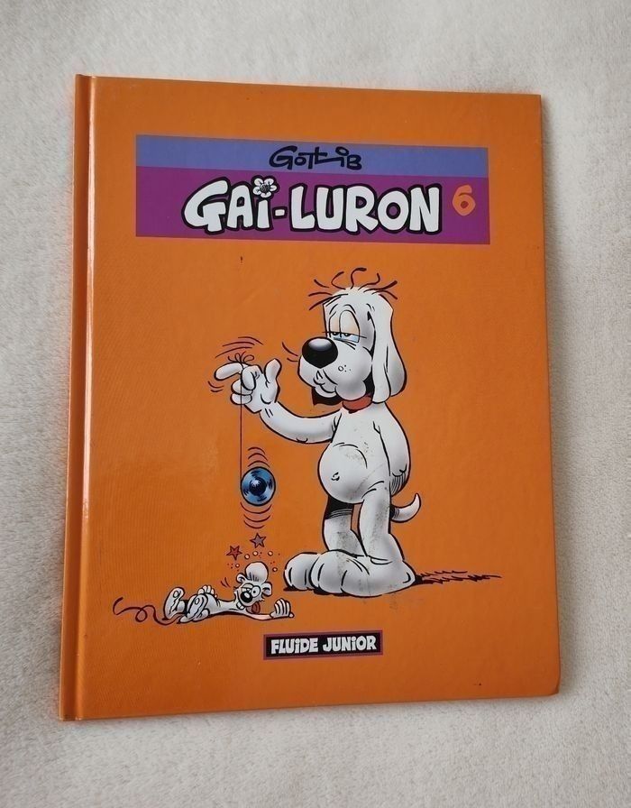 BD Gai Luron 6 - Tome 6 de Gotlib - Éditions Fluide Junior