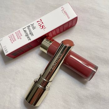 Clarins Joli Rouge Lacquer rouge à lèvres Teinte 758L Neuf