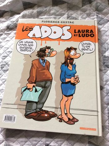 #les ados Laura et Ludo Florence Cestac