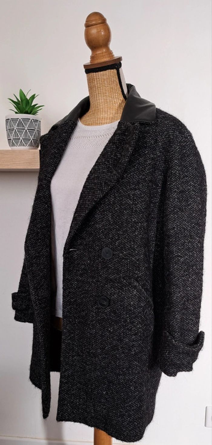 Manteau Comptoir Des Cotonniers en laine - photo numéro 7