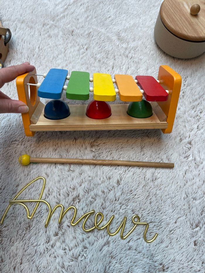 Lot d’instruments de musique en bois - Djeco - photo numéro 7