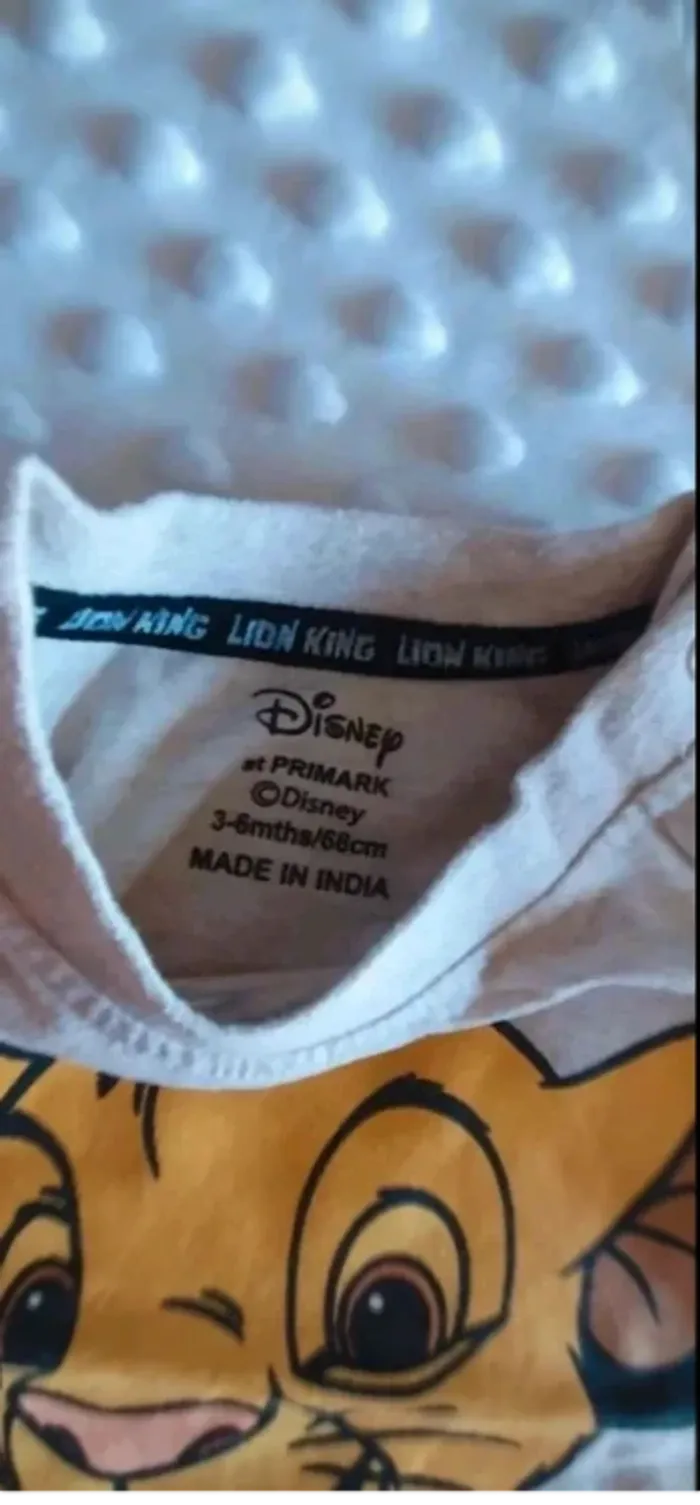 T-shirt  manches  longues  simba 6 mois - photo numéro 2