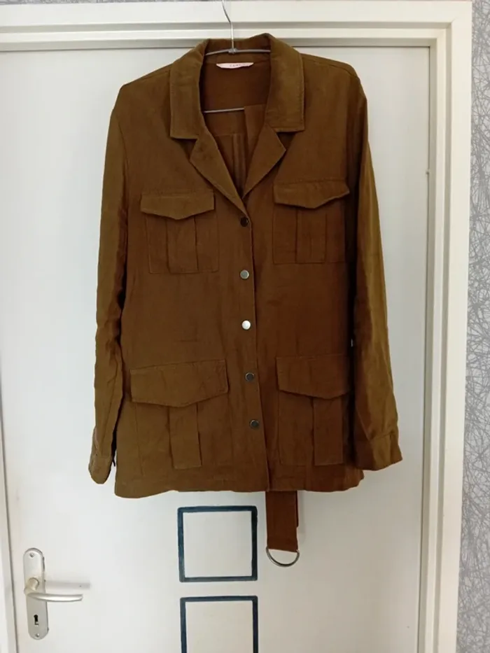 Veste Camaïeu kaki taille L