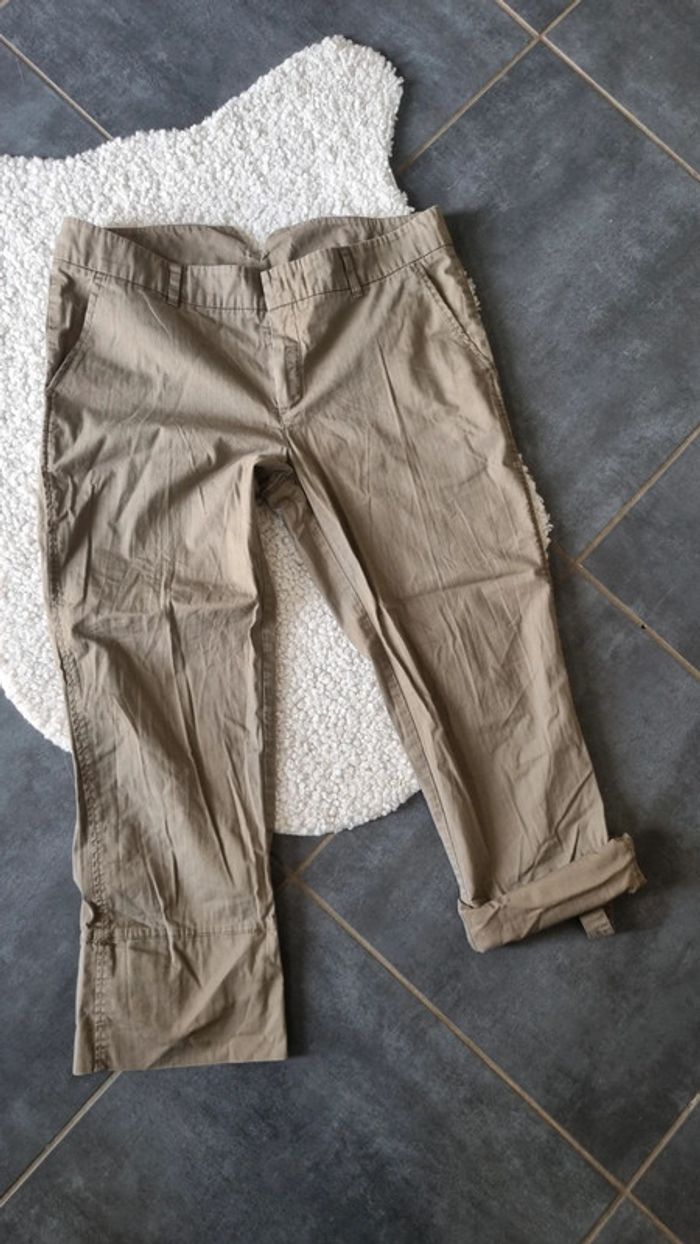 Pantalon ikks 44 XXL femme réglable longueur et arrière elasthanne - photo numéro 2