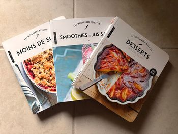 Lot de 3 livres de cuisine