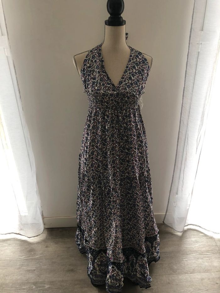 Robe longue dos nu