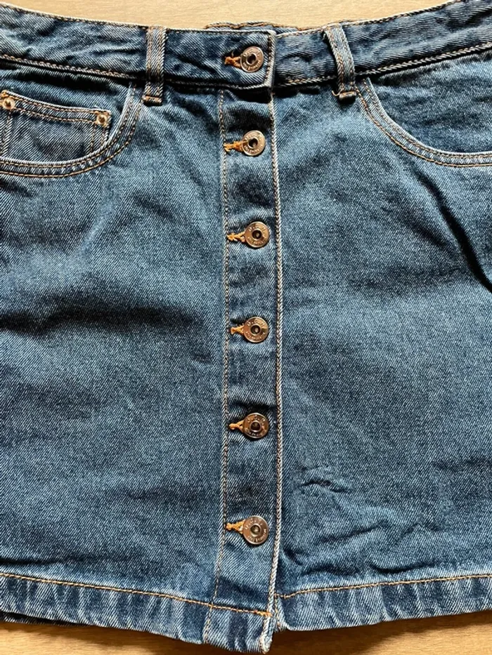 Jupe jeans femme M - photo numéro 3