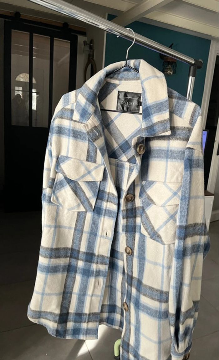 Veste chemise chaude ado ou femme taille s/36 marque deluxe