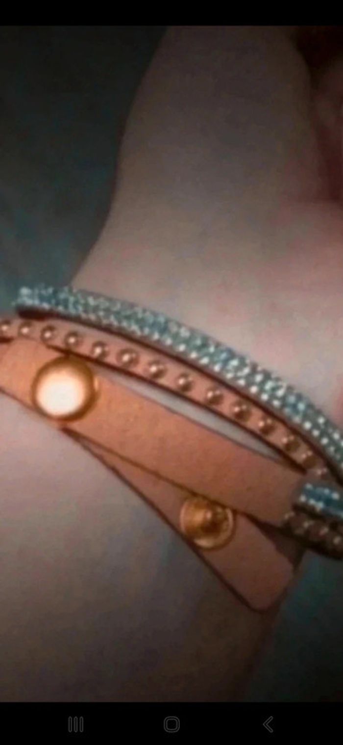 Bracelet à strass 👻 - photo numéro 3