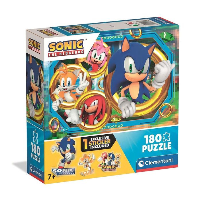 Puzzle 180 pièces Sonic - Sega - NEUF