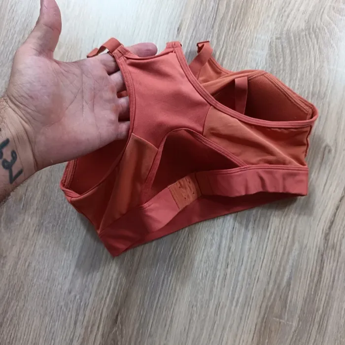 Brassière gymshark femme L orangé - photo numéro 5