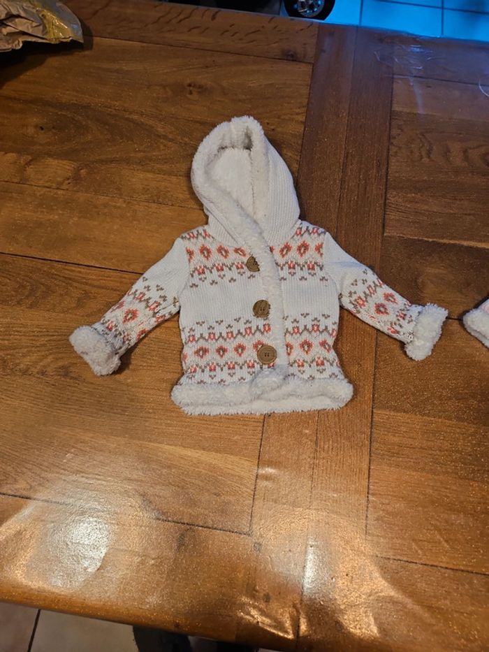 Veste chaude doublé 3 mois