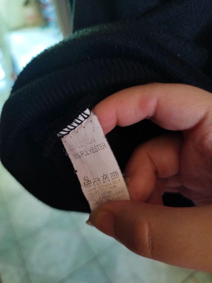 Pull sweat Calvin Klein noir vintage M/38 y2k - photo numéro 13