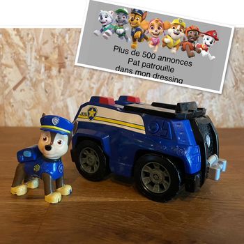 Idée Cadeau 🎁 Véhicule avec Chase de la Pat Patrouille Paw Patrol