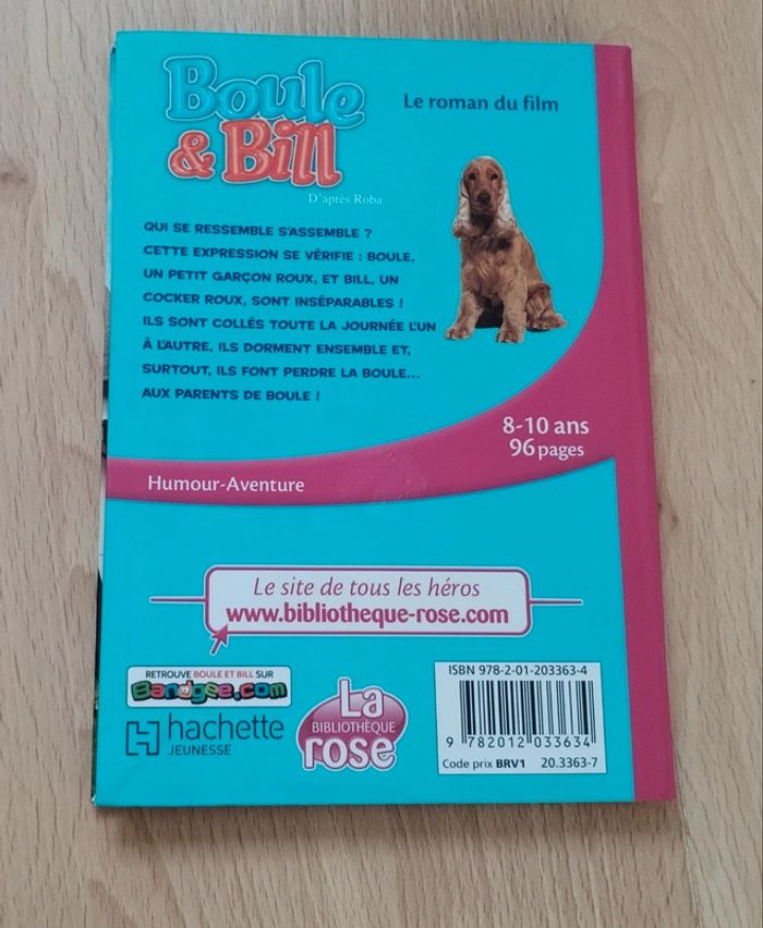 Livre du film boule et bill - photo numéro 2