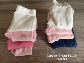 Lot 8 bas fille