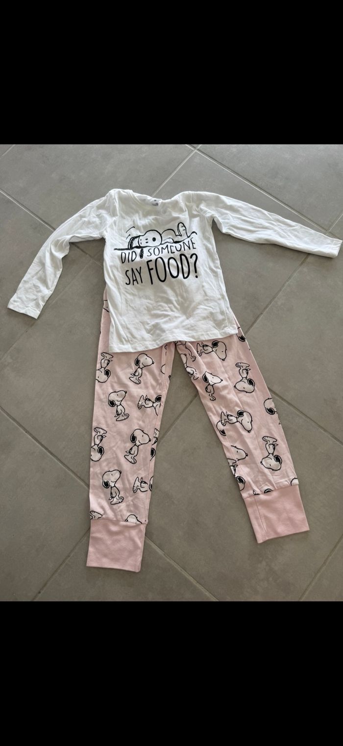 Pyjama 2 pièces Peanuts 9 ans