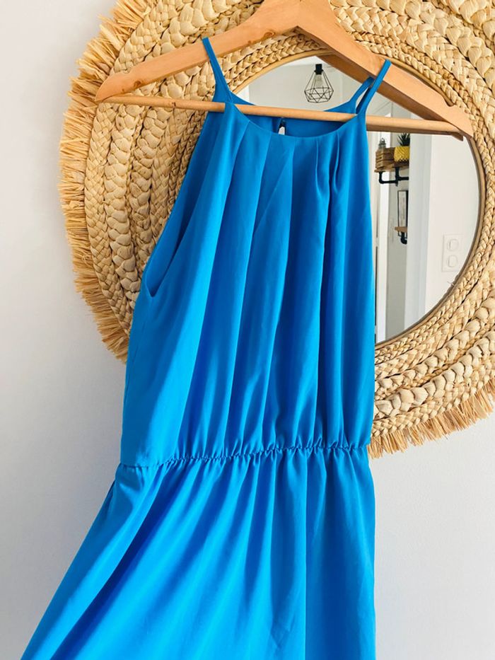 Robe bleue parfait état taille M - photo numéro 4