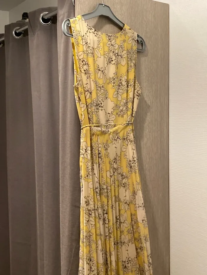 Robe longue plissée mango - photo numéro 8