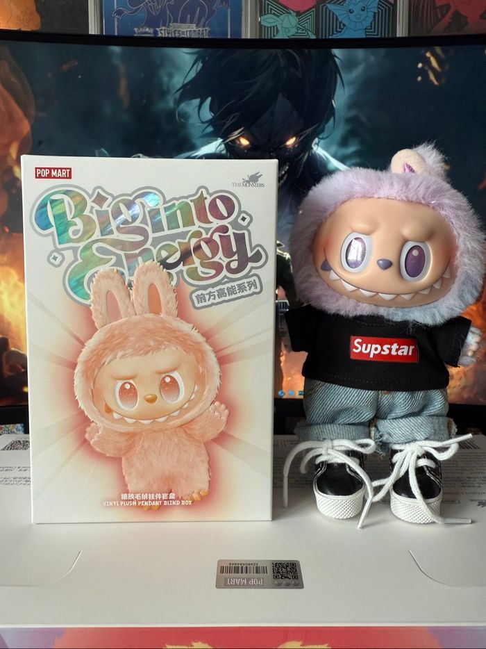 Peluche Labubu Big Into Energy