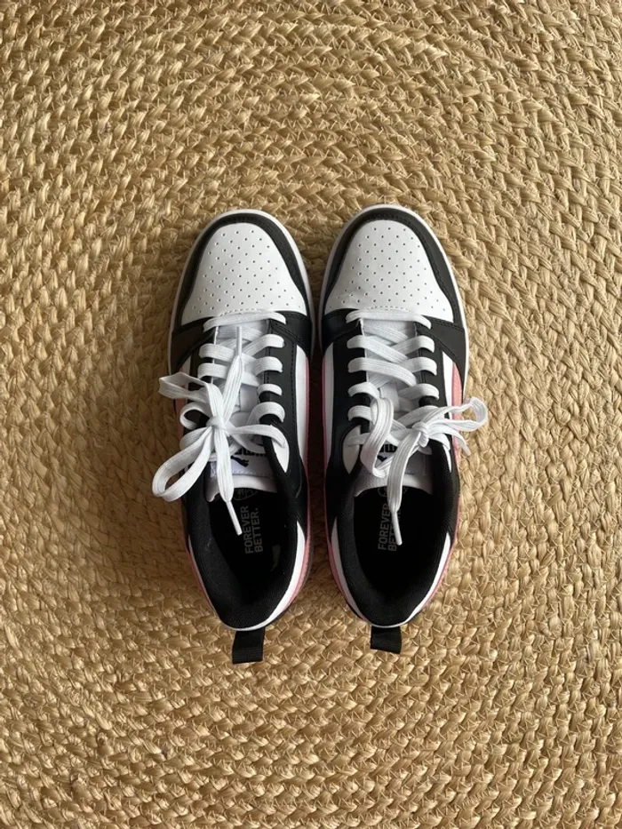 Baskets noir/blanc/rose 38 Puma - photo numéro 3