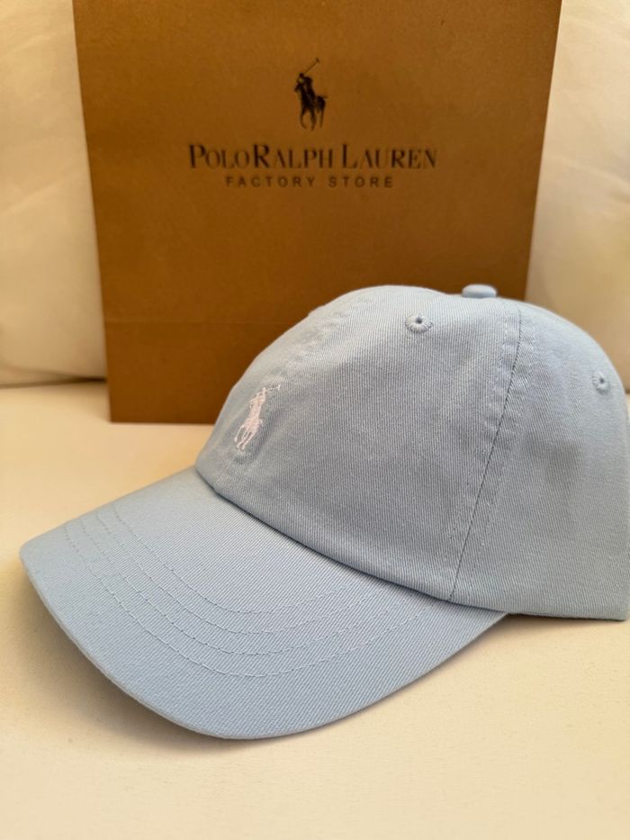 Casquette Ralph Lauren bleu clair neuve - photo numéro 6