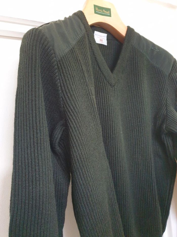 Pull épais laine style militaire officier Saint James Taille S - photo numéro 3