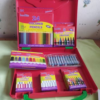 Malette pour dessiner colorier Neuf