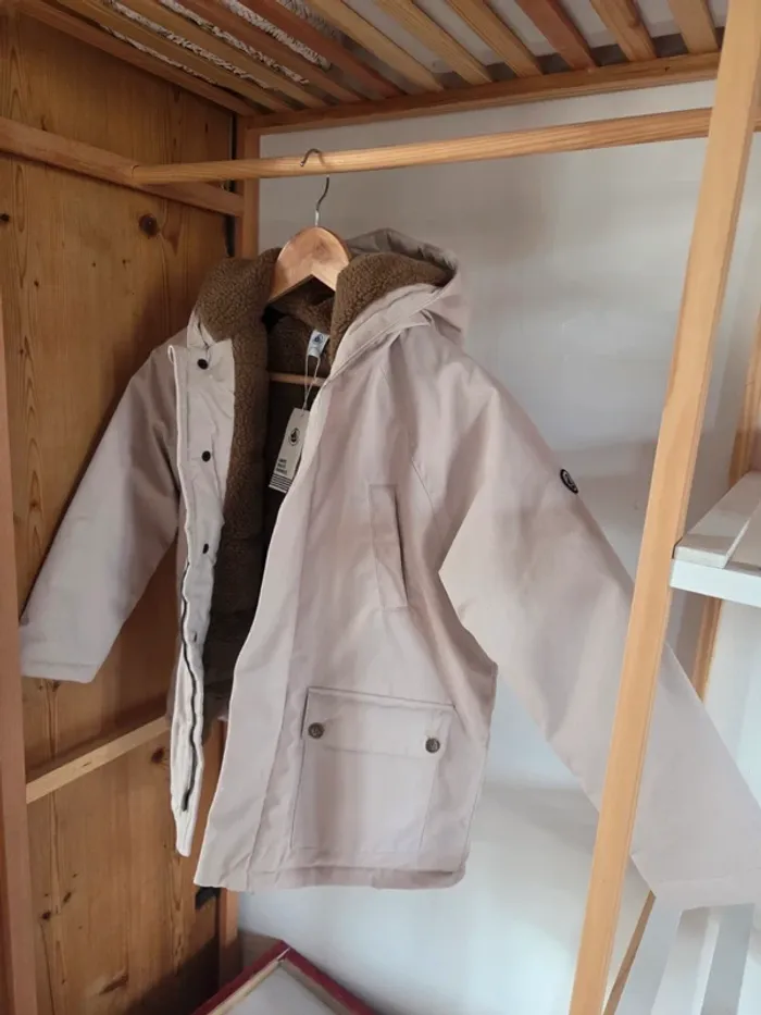 Manteau rose petit bateau - photo numéro 2