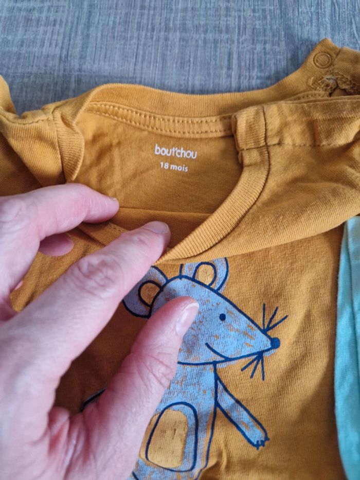 Lot de 7 haut MC taille 18 mois - photo numéro 10