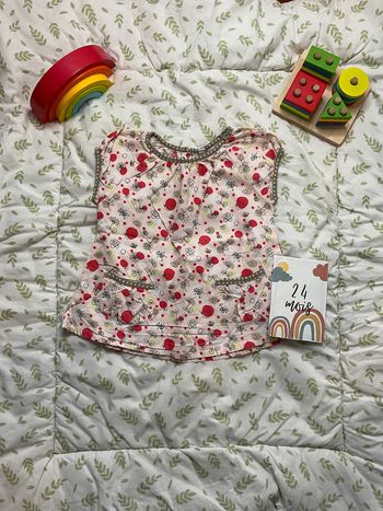 tunique manches courtes à motifs 23 mois