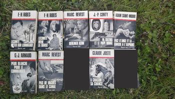 Fleuve noir - Combat de l'ombre - lot de 8 livres