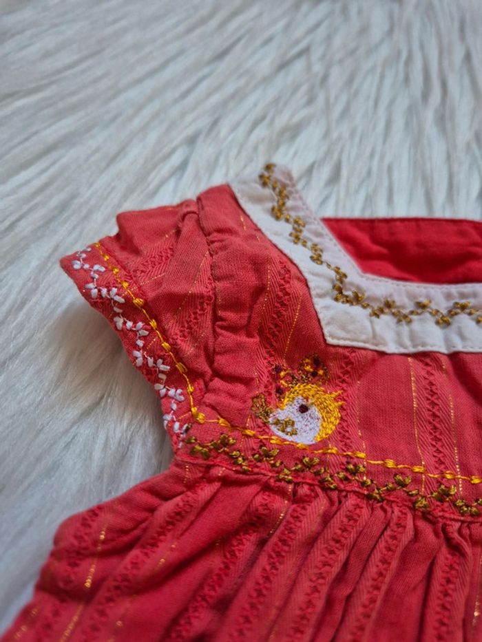 Robe motif dragon de chine 6mois orchestra - photo numéro 3