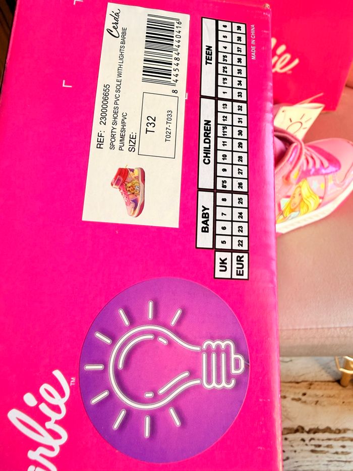 Basket lumineuse barbie - photo numéro 6