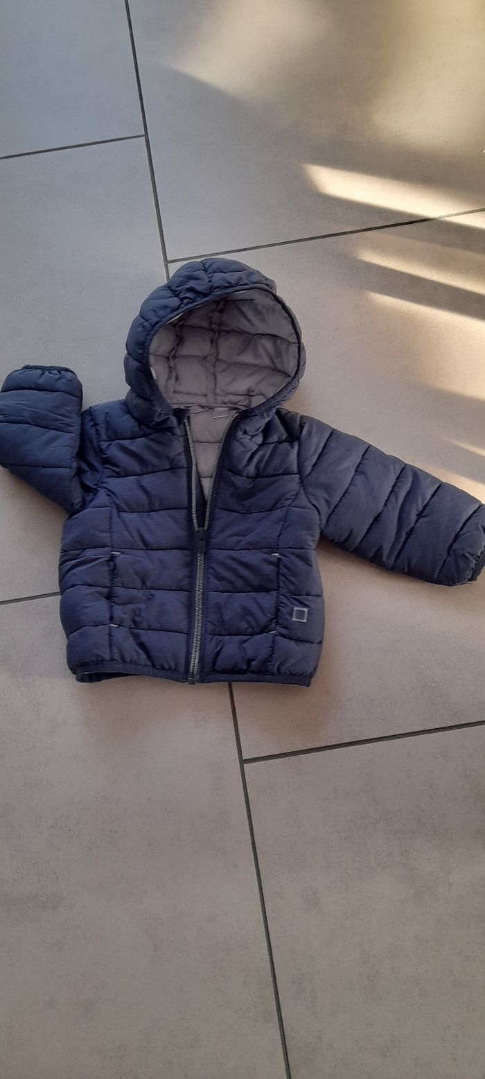 Veste  mi saison  bleu marine