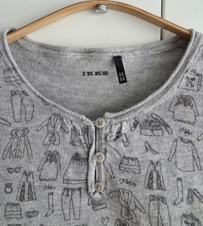 Pull Léger IKKS, taille 6 ans - photo numéro 2