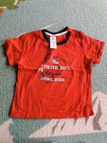 T-shirt manches courtes 2ans 86 93