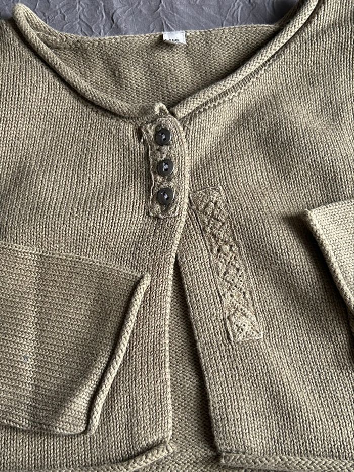 Gilet boléro fille « Capitaine Tortue »