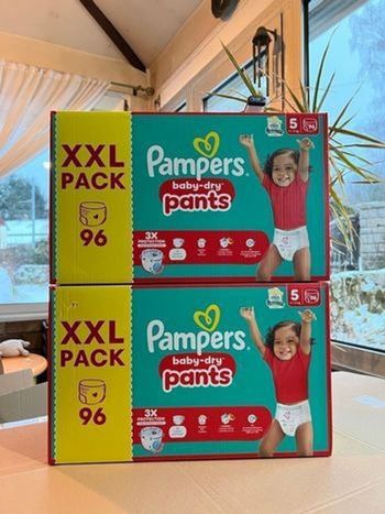 Couche taille 5 en Pants : 192 couches pants