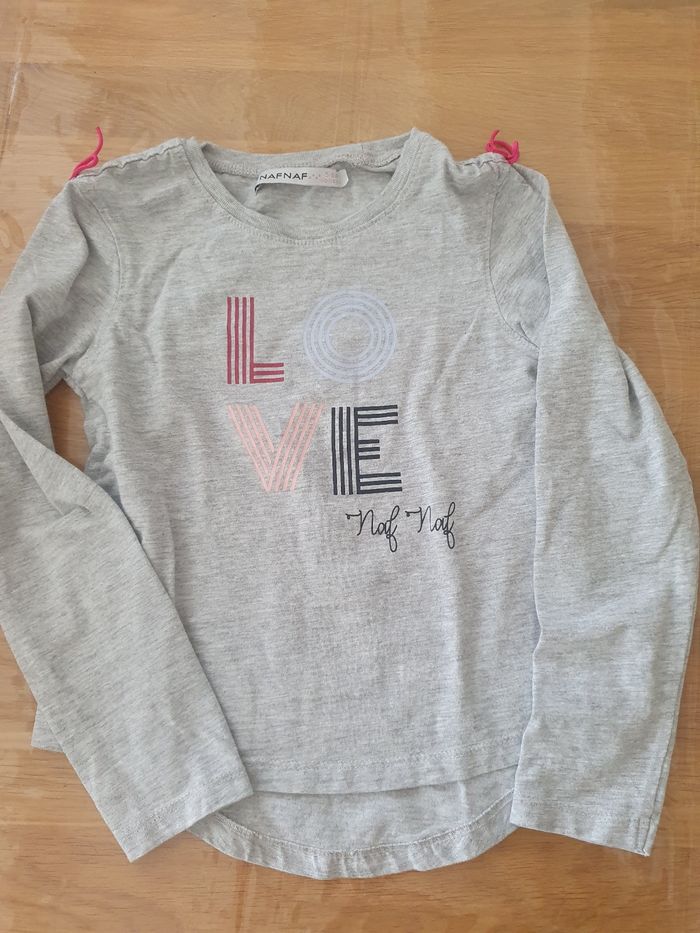 Tshirt manches longues 5/6 ans