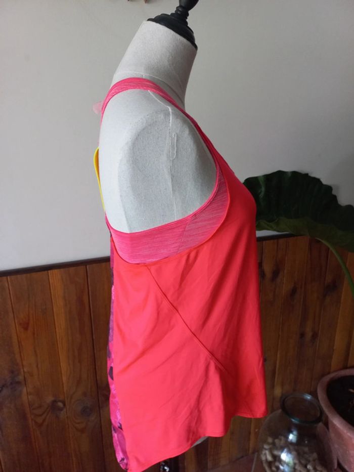 Débardeur sport avec brassière - photo numéro 3