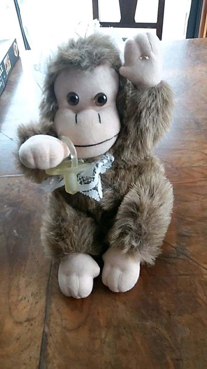 Peluche singe