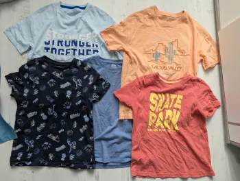 Lot 5 tee shirt Kiabi