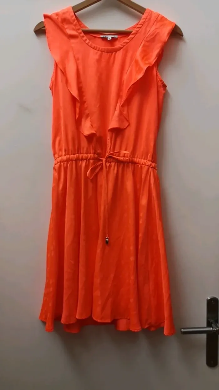 Jolie robe été orange