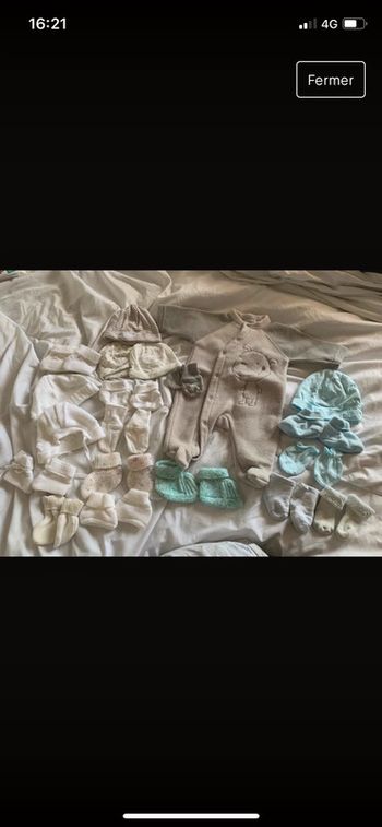 Lot 0 mois (naissance )